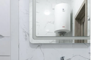 water heater wall